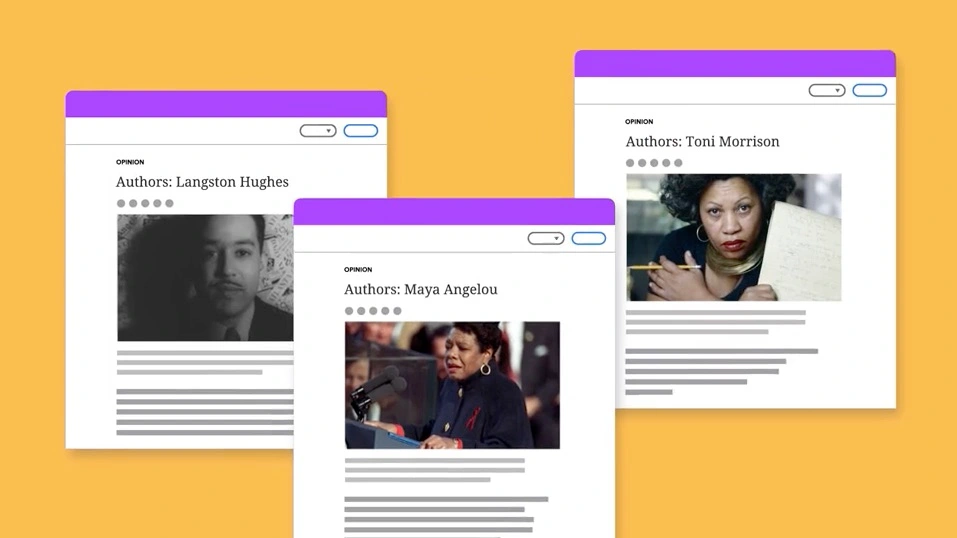 newsela UI screens animated explainer video production company